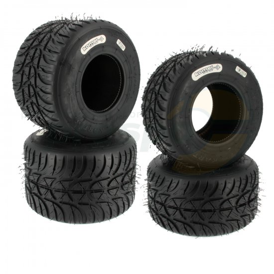 Bild 1 - -set of tires  Komet K3W   dimension: 4.20/6.00-5   (wet)