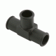 T-connect for thermostatic valve  black anodized