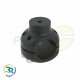 pipe clamp aluminium  30mm  colour: black anodized