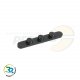 key with 3 pegs  wheel-base: 30mm  H. 3,5mm   -pegs 7,4mm