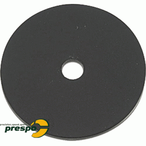 aluminium washer : 60mm  black anodized