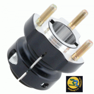 rear hub 30x62mm   colour: black anodized