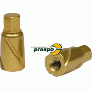 nut for wheels aluminium HQ  gold anodized