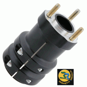 rear hub 50x115mm   colour: black anodized