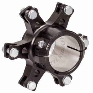 disk carrier aluminium  MA-20  40mm   black anodized