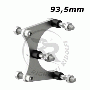 adapter plate rear RR/MA20 brake caliper 3F 93,5mm