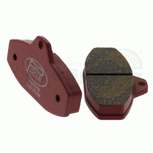 set of brake pads rear  type: Eurostar