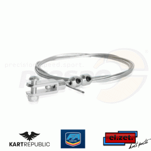 safety brake cable complete  KR/FA-KART    model: EL-ZET