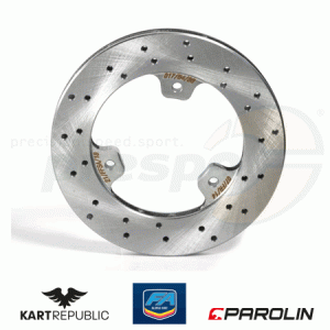 brake disc rear  ''MINI'' KR/FA-KART  model: PAROLIN