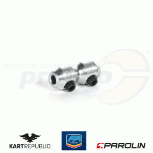 clamp for safety cable brake rod  KR/FA-KART    system: PAROLIN