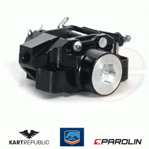 brake caliper front left  KZ    KR/FA-KART  model: PAROLIN