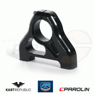 mounting plate for brake caliper ''KZ'' front-left  KR/FA-KART  model: PAROLIN