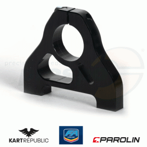 mounting plate for brake caliper ''KZ'' front-right  KR/FA-KART  model: PAROLIN