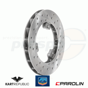 brake disc rear  ''KZ'' KR/FA-KART  model: PAROLIN