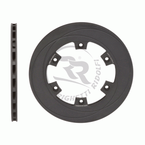 rear self ventilated brake disc 210 x 12mm (4 cleaning channels)