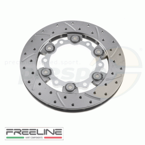 rear brake disc complete FREE-LINE   180/16mm