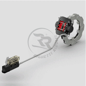 pic 00 brake system RR/MA20 WP  rear axle complete