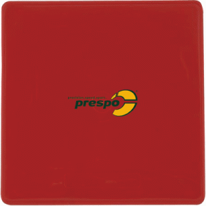 plastic number plate    colour: red