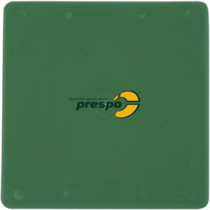 plastic number plate    colour: green