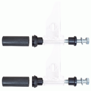 kit for mounting rear bumper 28mm