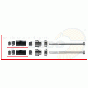 pic 13 set of screw for rear bumper fixing CRG 2020   diameter: 30mm
