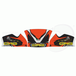 sticker kit front spoiler CRG MINI  model: MK 20