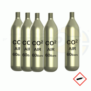 Co/2 cartridge with thread