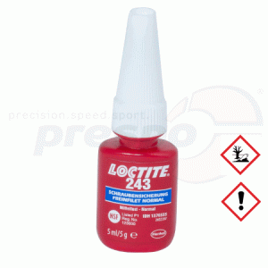 Loctite 243  medium strength