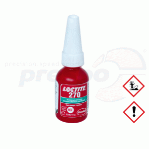 Loctite 270  maximum strength