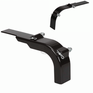 chain guard RR  integral  type: KZ  color: black