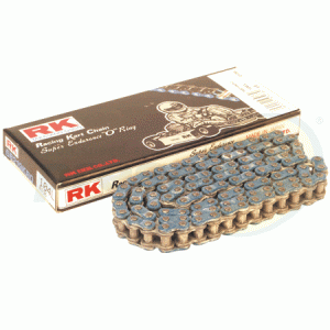 chain RK 219KR o-ring B/BU   106 links  blue colour