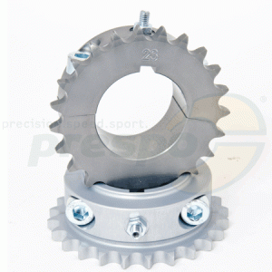 sprocket aluminium-ergal  type 428   50 mm   teeth: 23