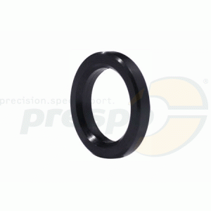 aluminium spindle spacer  17mm  length: 5mm black anodized