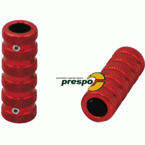 antiskid aluminium for pedal  red anodized