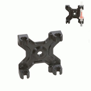 support plate for petrol pipe  double version