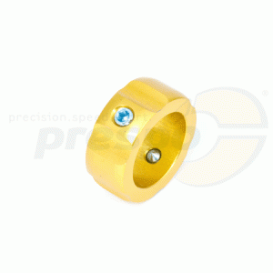 bushing for steering column    gold anodized