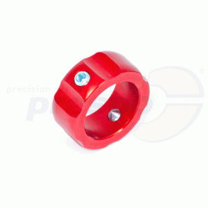 bushing for steering column    red anodized
