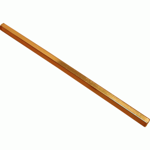 aluminium gear tie rod  gold anodized  length: 495mm
