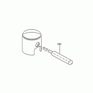 mounting tool piston pin  IAME Gazelle, Water Swift