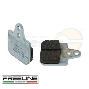 pic 09 set of brake pads FREE-LINE   RR-125    40x38mm  color: silver
