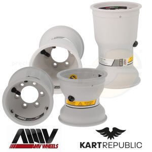 set of wheel magnesium 130/210mm  KR/FA-Kart     69mm circle