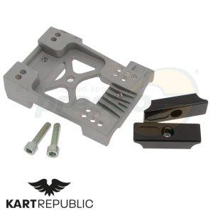 engine mount aluminium KR/FA-Kart   28-30x92mm multiforo