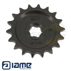 No. 617 Engine Sprocket ''Z18'' 18 Teeth Type: 428 KZ - IAME X30 Super Shifter