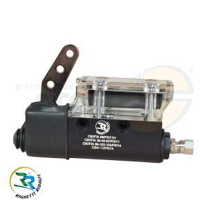 -brake pump RR/MA20 complete included recovery tank black anodized