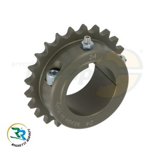 sprocket aluminium-ergal RR-HQ   type 428  � 50 mm   teeth: 24