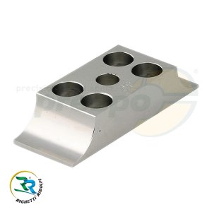 lower bracket engine mount  (short type)   28 x 92mm  silver anodized