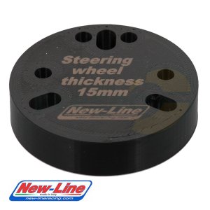 plate for hub steering wheel NEW-LINE    thickness: 15mm
