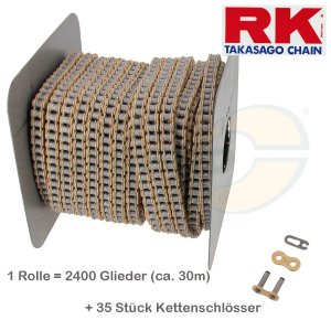 chain RK  type: 428  type: GB428MXZ1  complete roll