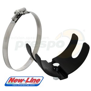 silencer holder NEW-LINE  carbon
