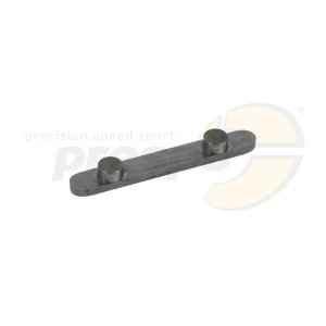 key with 2 pegs  wheel-base: 34mm  H. 3,0mm   -pegs 7,4mm